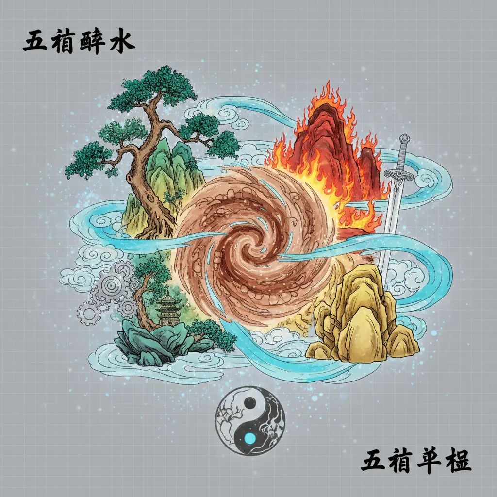 五行平衡 - 五行缺水