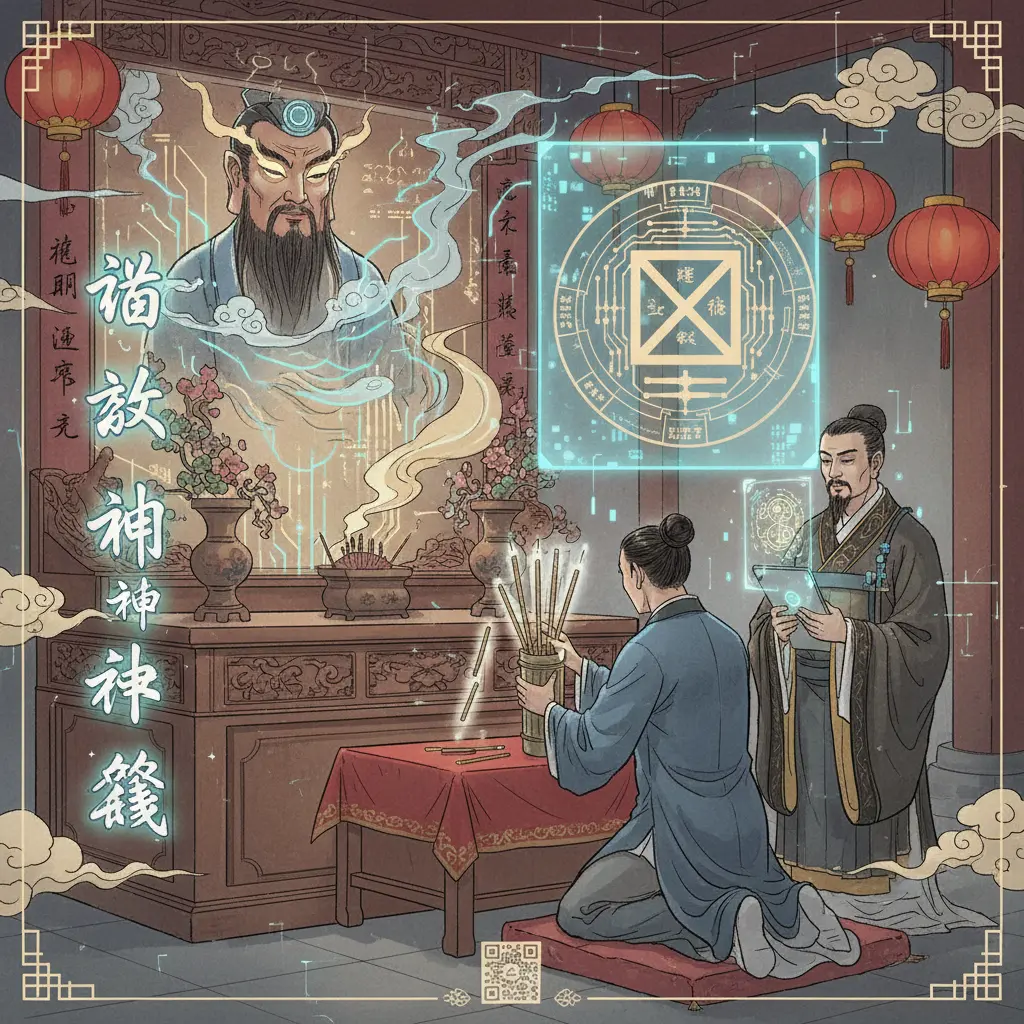 道教問神 - 求籤