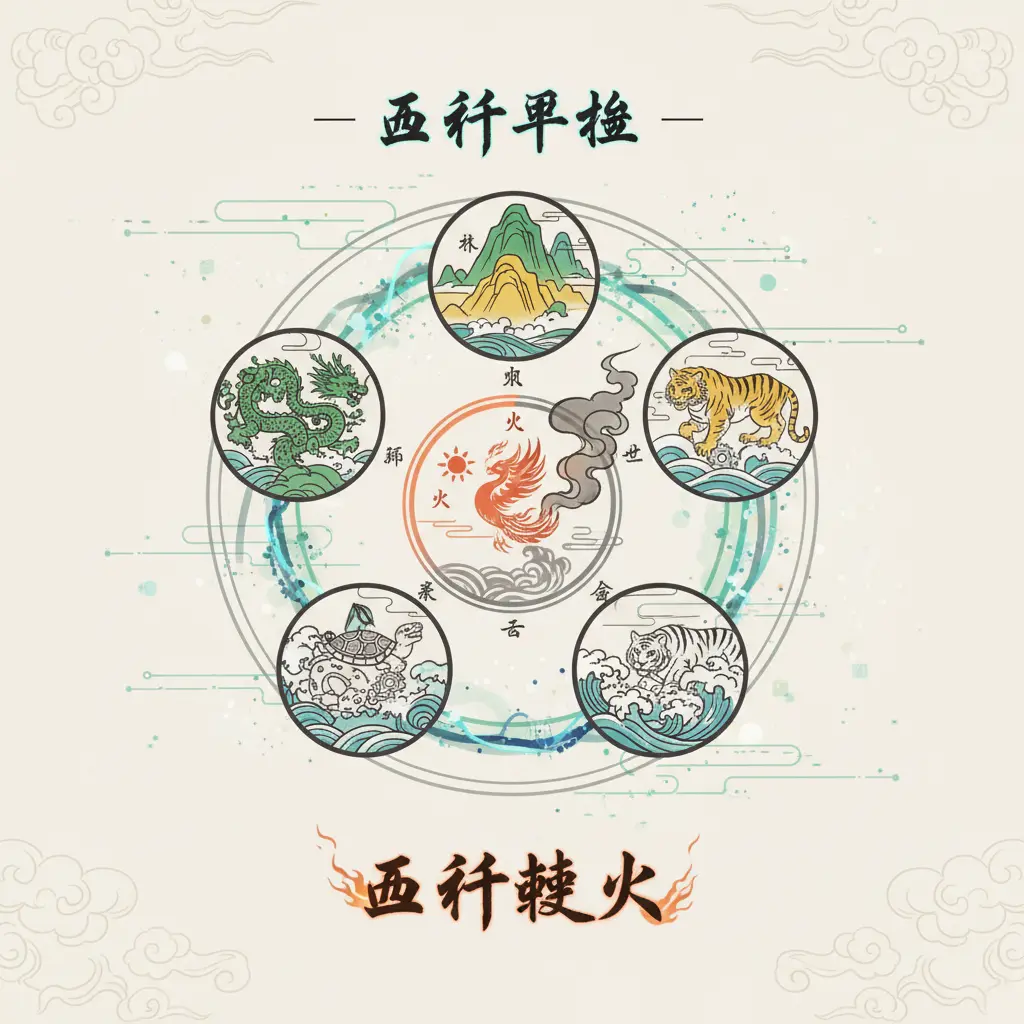 五行平衡 - 五行缺火