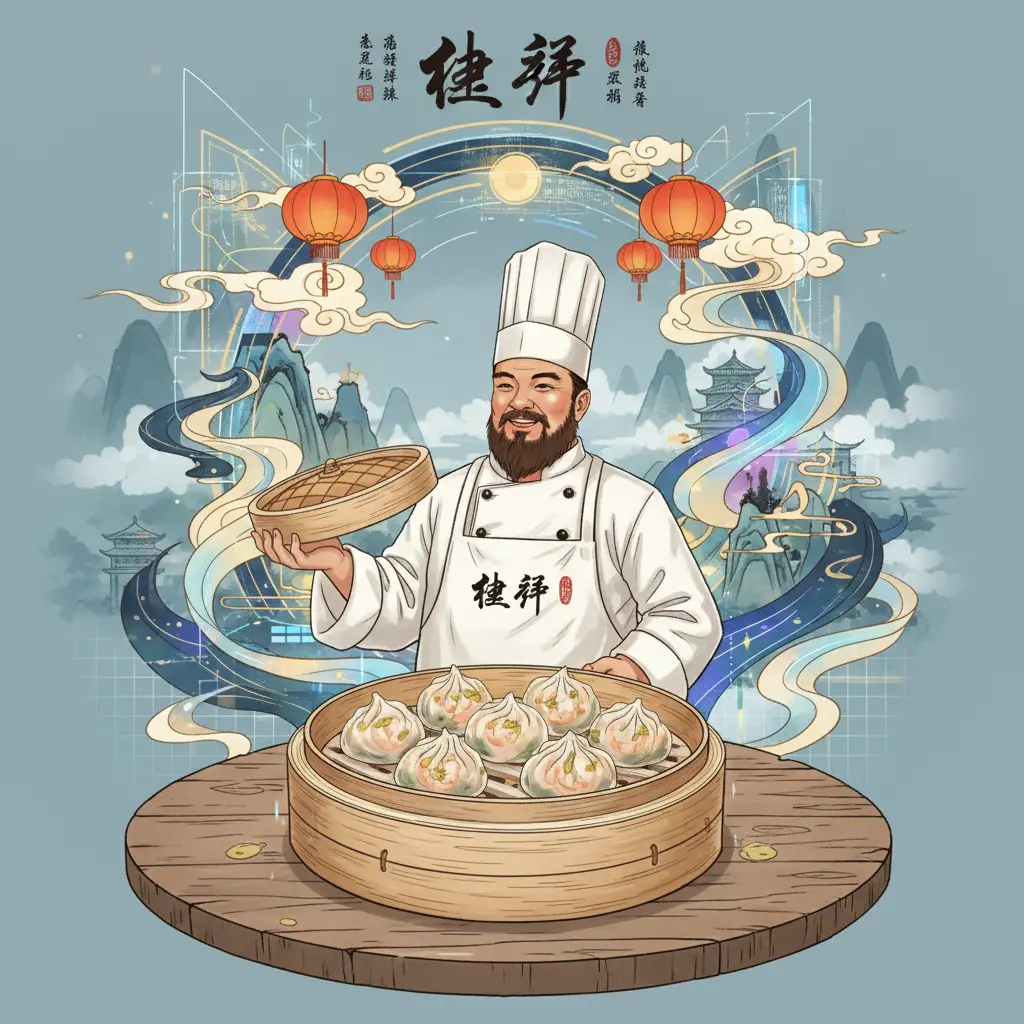 陳師傅 - 瑤柱鮮蝦豆苗餃