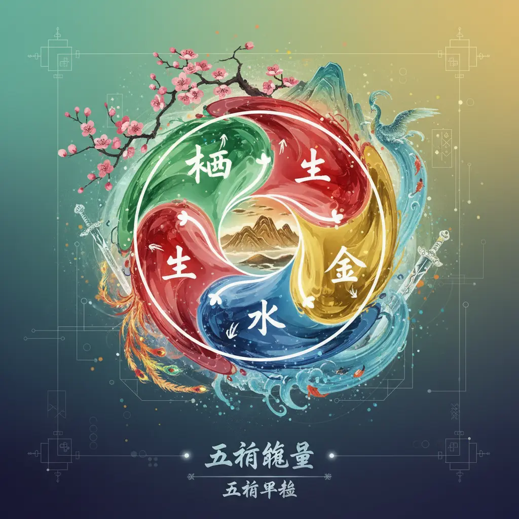 五行平衡 - 五行能量