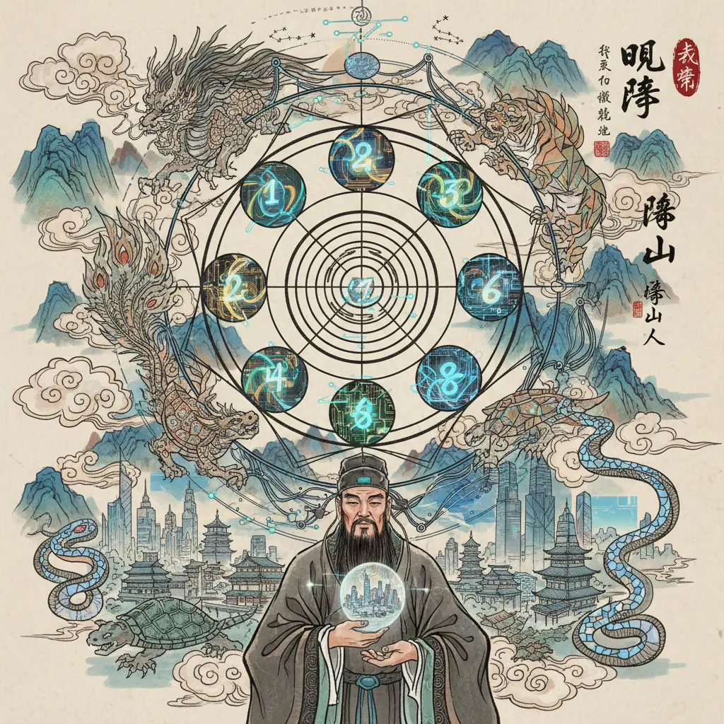 明燈山人 - 玄空飛星