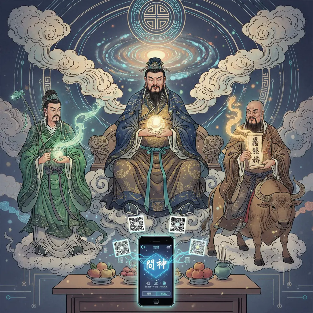 道教問神 - 三清