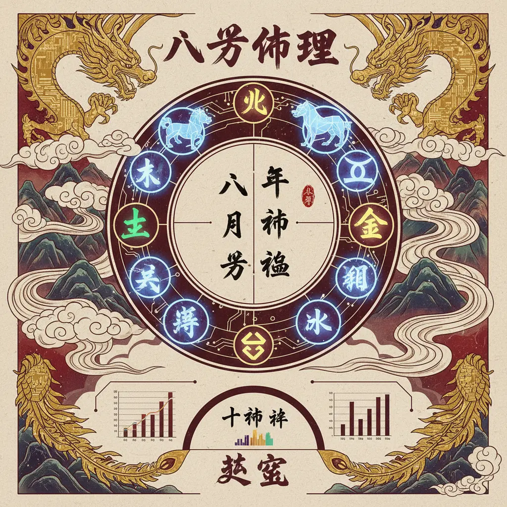 八字命理 - 八字命盤