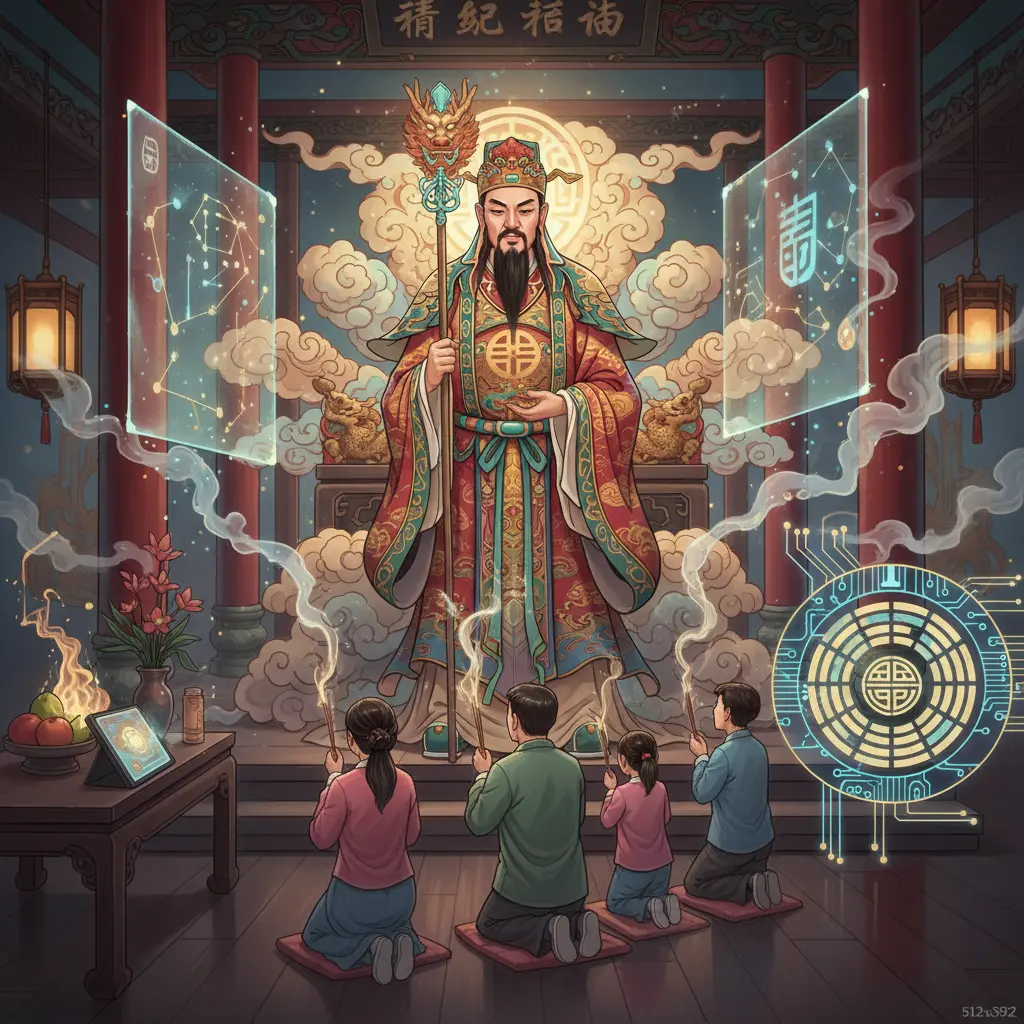 道教問神 - 神明