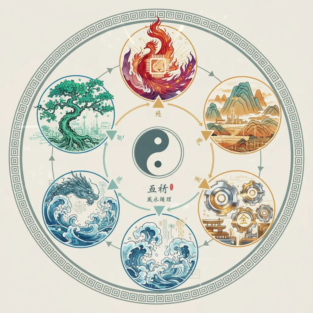 風水調理 - 五行