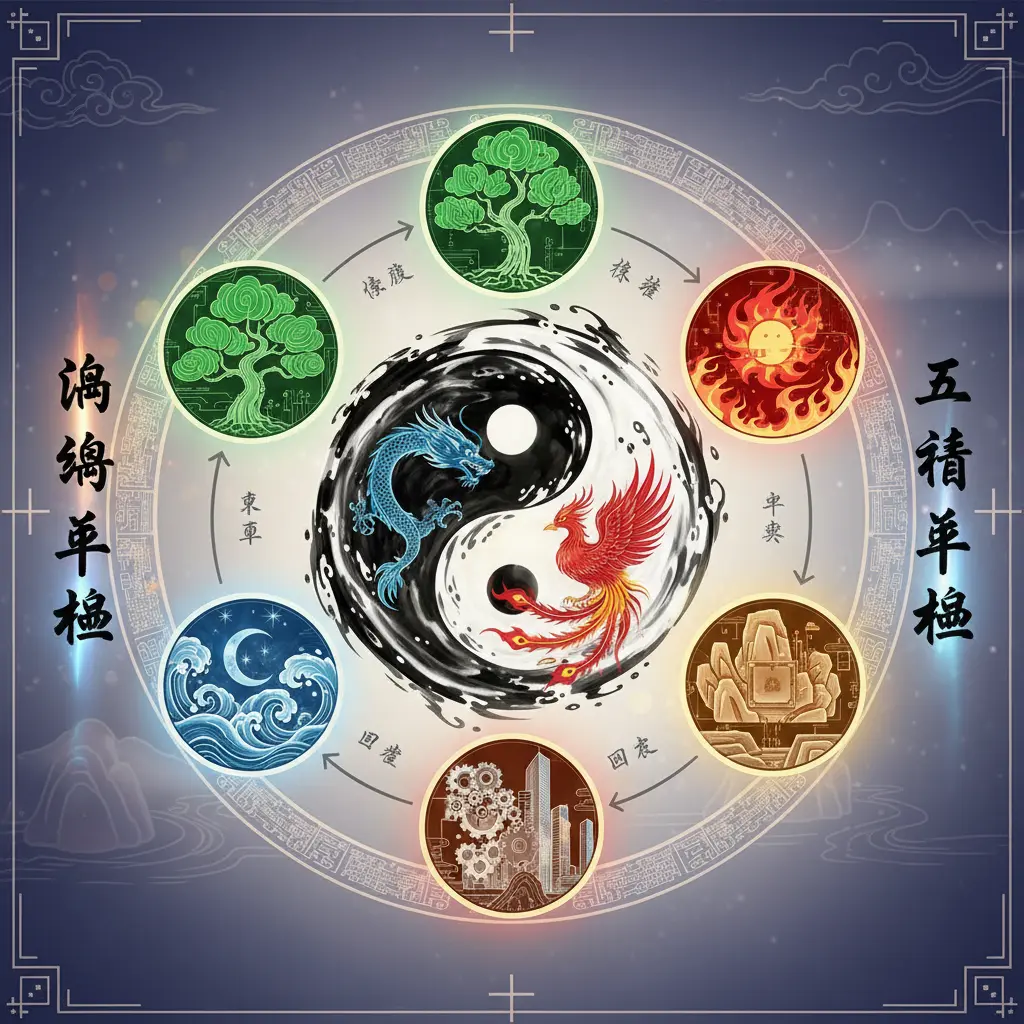 五行平衡 - 陰陽平衡