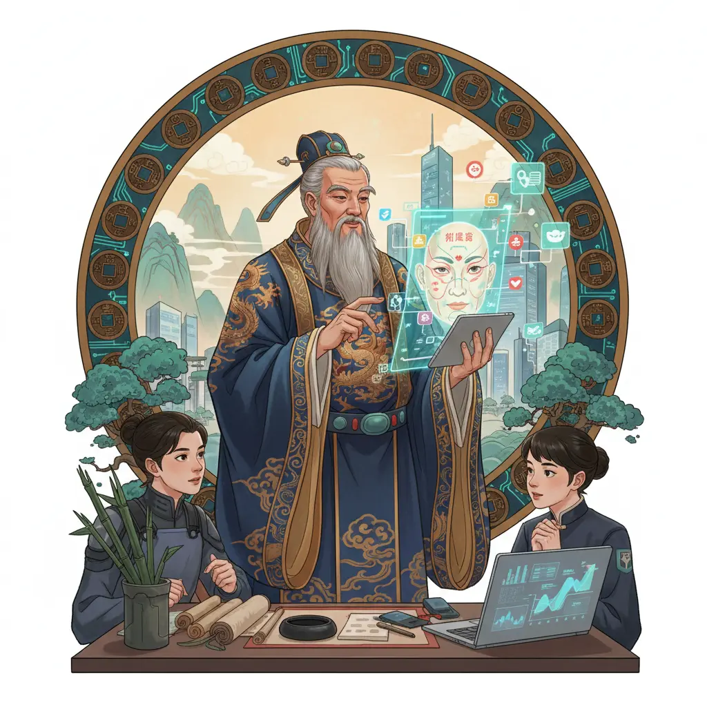 面相學 - 算命師