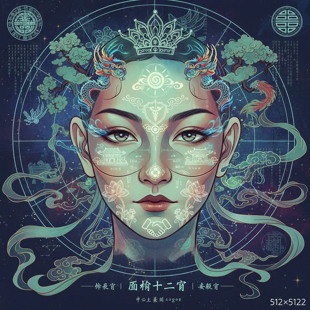 面相學 - 十二宮