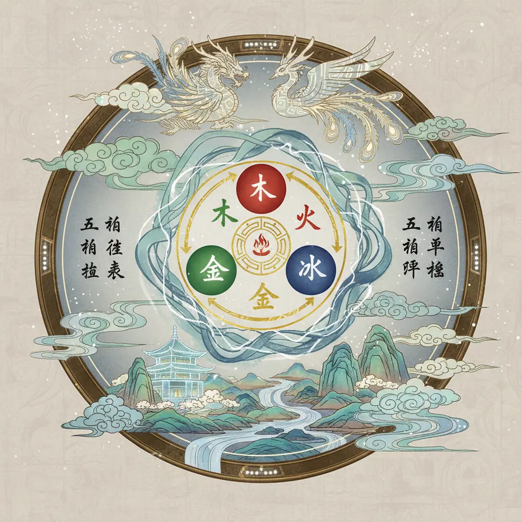 五行平衡 - 五行相生相剋