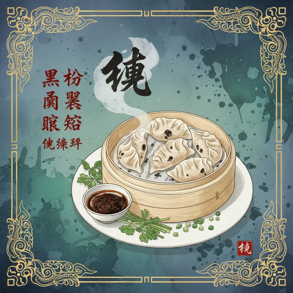 陳師傅 - 黑松露鳳眼餃