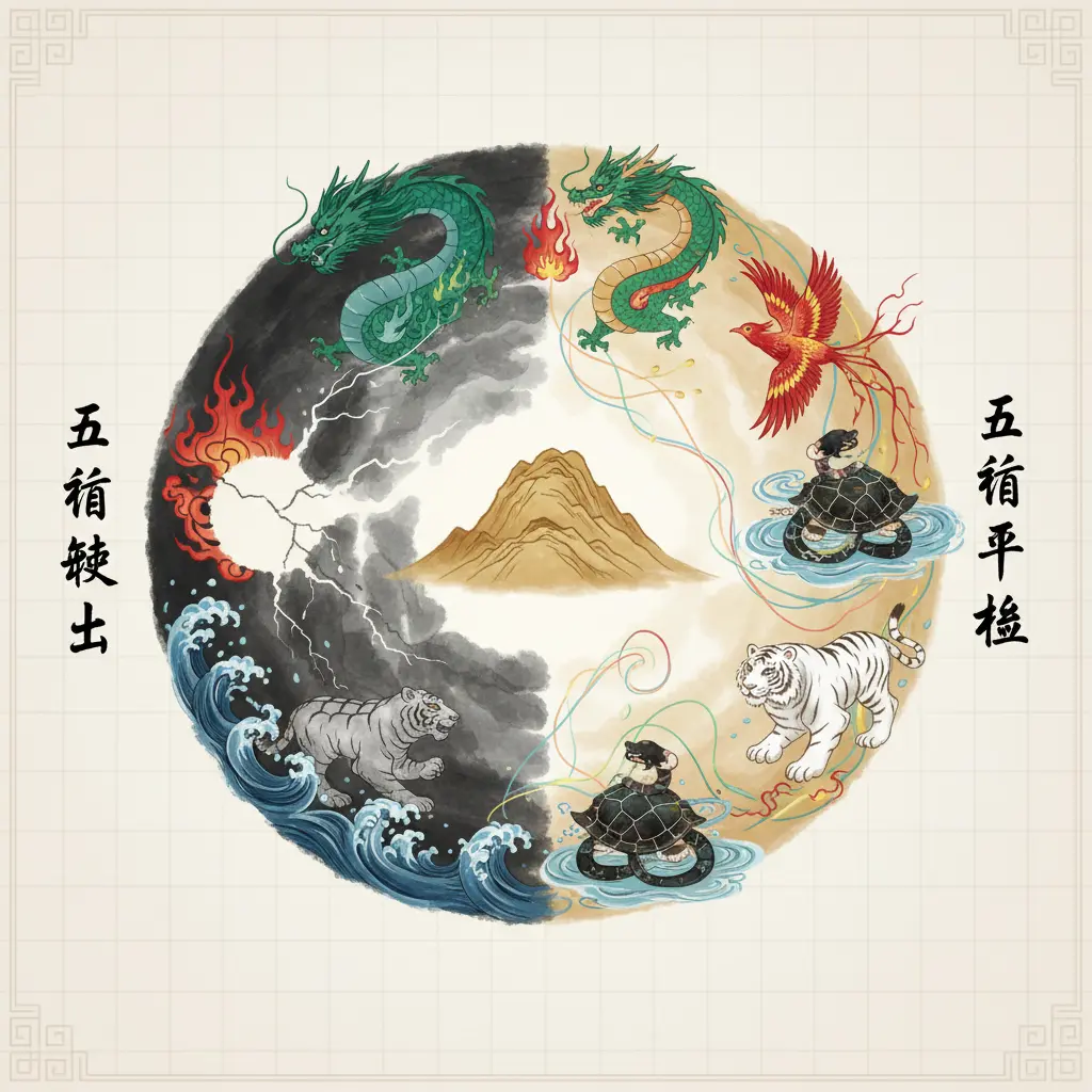 五行平衡 - 五行缺土