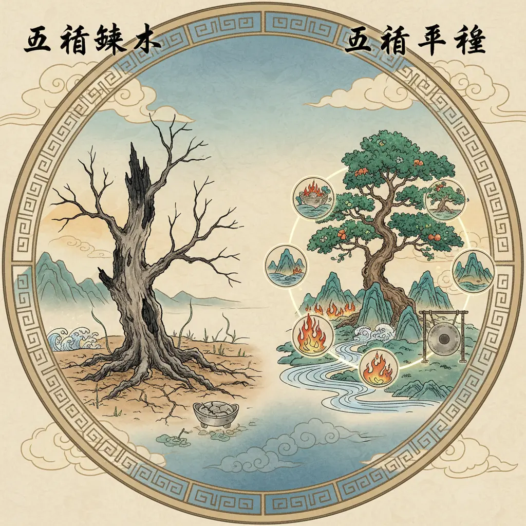 五行平衡 - 五行缺木